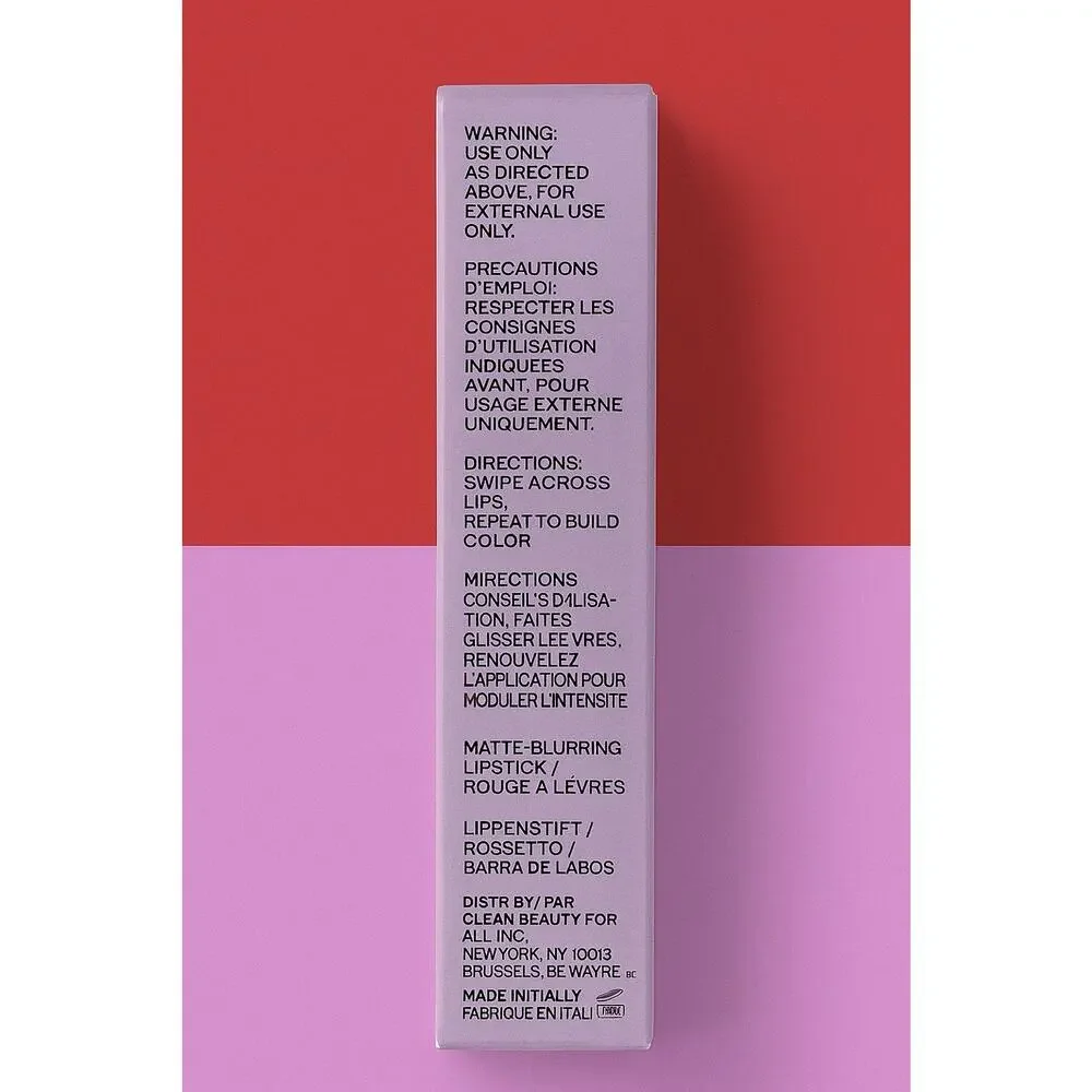 Saie - Lip Blur - Matte Blurring Lipstick - Shade: Classic - 2.5 g / 0.09 oz